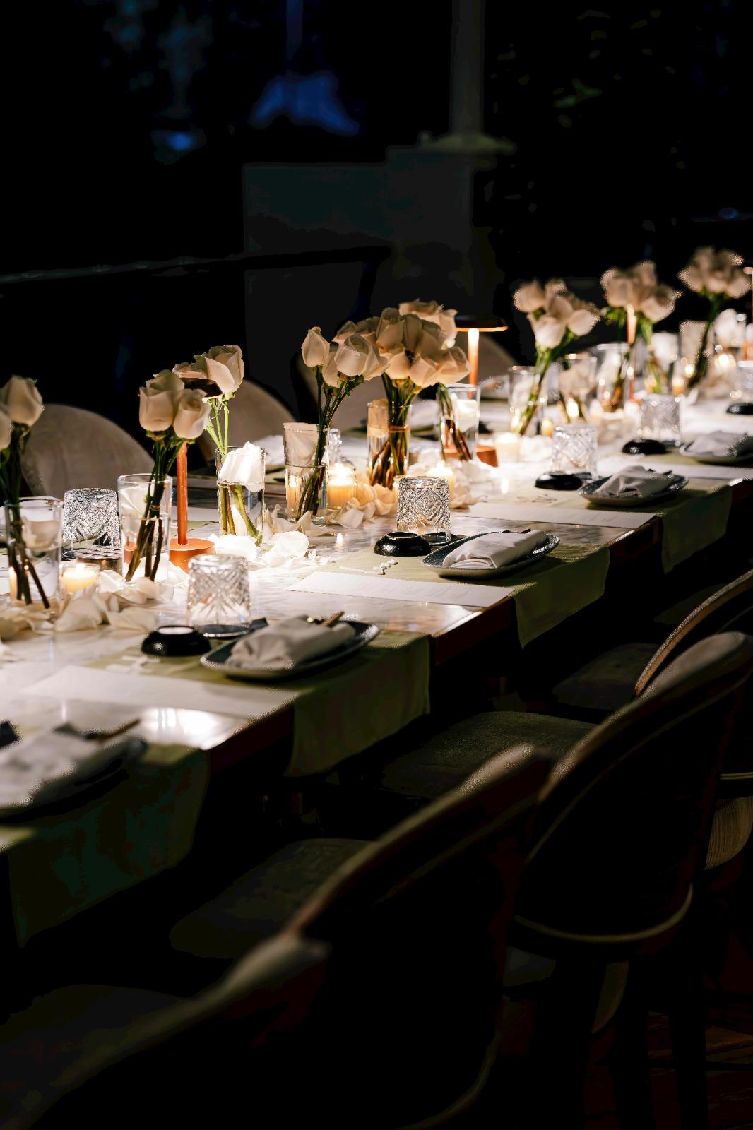 intimate partnership dinner